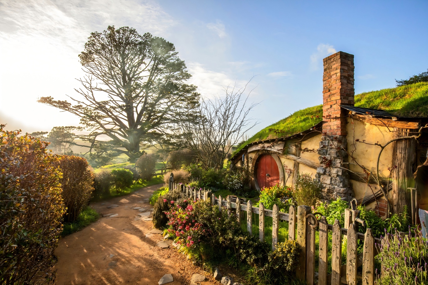 霍比屯电影外景地 Hobbiton Movie Set